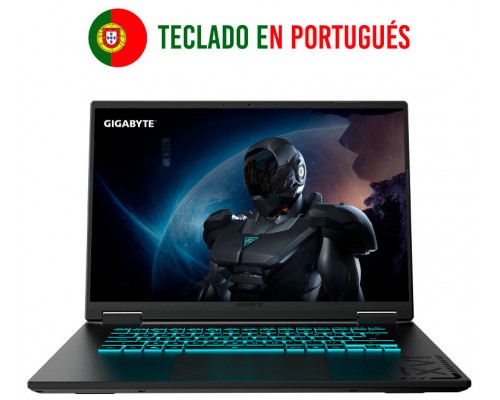 PORTATIL GIGABYTE A16 3VHK3PT864SD R7 260 32GB 1TB RTX5060 16"WUXGA FreeDOS