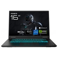 GIGABYTE GAMING A16 CWH Portátil Gaming - 16,0“, 165Hz WQXGA, Intel Core i7-13620H, NVIDIA RTX 5070, 32GB DDR5 5200MHz, 1TB Gen4 SSD, Win 11 Home, Garantía de 2 años, Dolby Atmos, GAMING A16 CWHI3ES864SH