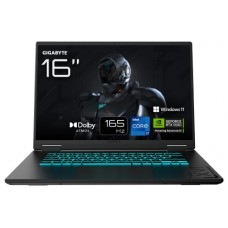 GIGABYTE GAMING A16 CWH Portátil Gaming - 16,0“, 165Hz WQXGA, Intel Core i7-13620H, NVIDIA RTX 5070, 32GB DDR5 5200MHz, 1TB Gen4 SSD, Win 11 Home, Garantía de 2 años, Dolby Atmos, GAMING A16 CWHI3ES864SH
