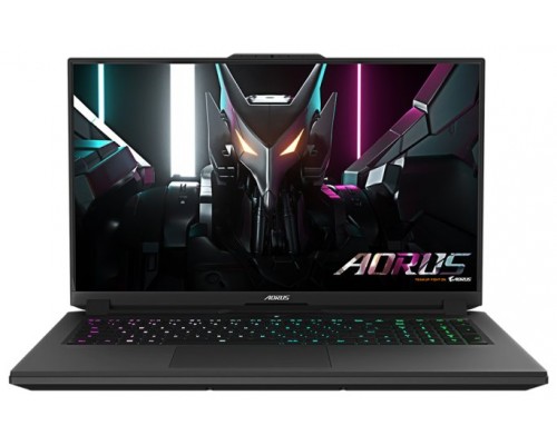 Gigabyte AORUS 9RX7E9MFB8I101ES001 ordenador portatil Netbook 43,9 cm (17.3") Full HD Intel® Core™ i5 i5-12500H 16 GB DDR4-SDRAM 512 GB SSD NVIDIA GeForce RTX 4050 Wi-Fi 6E (802.11ax) Windows 11 Home Negro