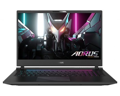 AORUS 17 BSF-73ES654SH Portátil 43,9 cm (17.3") Quad HD Intel® Core™ i7 i7-13700H 16 GB DDR5-SDRAM 1 TB SSD NVIDIA GeForce RTX 4070 Wi-Fi 6E (802.11ax) Windows 11 Home Negro