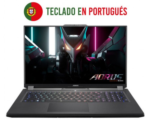 PORTATIL GIGABYTE AORUS 17H BXF-74PT554SH I7-13700H 4080 16GB 1TB 17,3" W11H