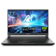 AORUS 17X AZF-D5ES665SH ordenador portatil Portátil 43,9 cm (17.3") Quad HD Intel® Core™ i9 i9-13980HX 32 GB DDR5-SDRAM 2 TB SSD NVIDIA GeForce RTX 4070 Wi-Fi 6E (802.11ax) Windows 11 Home Negro