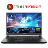 PORTATIL GIGABYTE AORUS 17X AZF-D5PT665SH I9 13980HX 4090 32GB 2TB 17" W11H