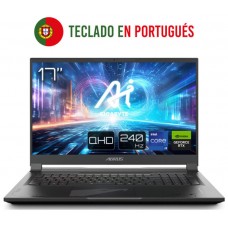 Portatil gigabyte 17x azg - 65pt665sh i9 - 14900hx 32gb