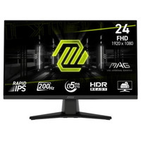MSI MAG242F Monitor 24" IPS FHD 200Hz HDMI-20IA MSI MAG242F Monitor 24" IPS FHD 200Hz HDMI