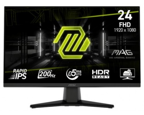 MSI MAG 242F pantalla para PC 60,5 cm (23.8") 1920 x 1080 Pixeles Full HD LCD Negro
