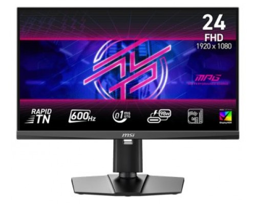 MSI MPG 242R X60N pantalla para PC 61,2 cm (24.1") 1920 x 1080 Pixeles Full HD LCD Negro