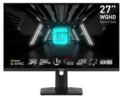 MSI G274QPX pantalla para PC 68,6 cm (27") 2560 x 1440 Pixeles Quad HD Negro