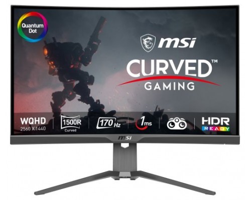 MSI MAG 275CQRF QD pantalla para PC 68,6 cm (27") 2560 x 1440 Pixeles Wide Quad HD Negro