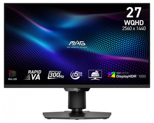 MSI MAG 274QPF X30MV pantalla para PC 68,6 cm (27") 2560 x 1440 Pixeles Wide Quad HD LCD Negro