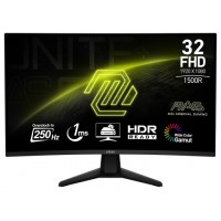 MSI MAG 32C6X pantalla para PC 80 cm (31.5") 1920 x 1080 Pixeles Full HD Negro