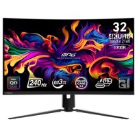 MSI MPG 321CURX QD-OLED pantalla para PC 80 cm (31.5") 3840 x 2160 Pixeles 4K Ultra HD Negro