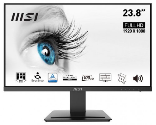 MSI Pro MP243X pantalla para PC 60,5 cm (23.8") 1920 x 1080 Pixeles Full HD Negro