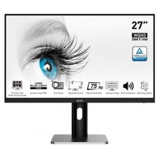 MSI PRO MP273QP pantalla para PC 68,6 cm (27") 2560 x 1440 Pixeles Wide Quad HD LED Negro, Plata