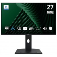 MSI MONITOR PRO MP275PG. 27" IPS PLANO. 1920x1080. 100Hz. NEGRO