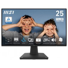 MSI PRO MP252 pantalla para PC 62,2 cm (24.5") 1920 x 1080 Pixeles Full HD LED Negro
