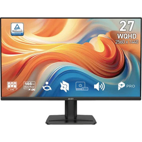 MSI Pro MP275Q E14 pantalla para PC 68,6 cm (27") 2560 x 1440 Pixeles Wide Quad HD LED Negro-MR19 MSI Pro MP275Q E14 pantalla para PC 68,6 cm (27") 2560 x 1440 Pixeles Wide Quad HD LED Negro