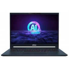 MSI Stealth 14 AI Studio A1VFG-030XES Portátil 35,6 cm (14") 2.8K Intel Core Ultra 7 155H 32 GB DDR5-SDRAM 1 TB SSD NVIDIA GeForce RTX 4060 Wi-Fi 7 (802.11be) Azul