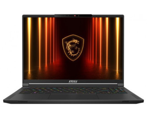 MSI Stealth A16 AI+ A3XWJG-038ES Copilot+ PC AMD Ryzen AI 9 HX 370 Portátil 40,6 cm (16") Quad HD+ 64 GB LPDDR5x-SDRAM 1 TB SSD NVIDIA GeForce RTX 5090 Wi-Fi 7 (802.11be) Windows 11 Home Negro