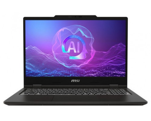 MSI PORTATIL VENTUREPRO 15 A2RWFG-449XES. 15.6" FHD (1920*1080), 144HZ  IPS. INTEL CORE 7 240H. INTEL CORE 7 240H. RTX 5060 LAPTOP GPU, GDDR7 8GB. DDR5 16GB*2. 1 TB SSD. SIN S.O.