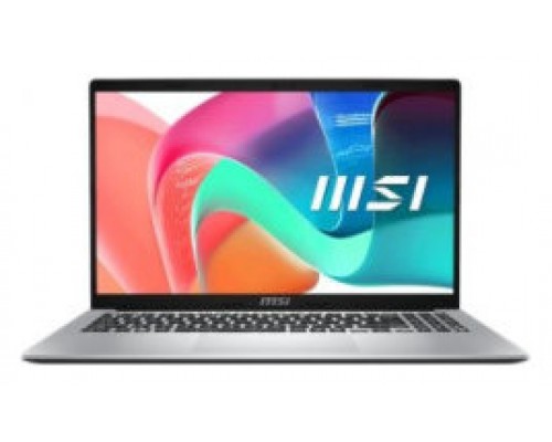MSI PORTATIL MODERN 15 F1MG-204ES. 15.6" FHD (1920*1080), 60HZ IPS. INTEL CORE 7 PROCESSOR 150U . INTEL GRAPHICS. DDR IV 8GB*2. 512GB NVME SSD. PLATINUM GRIS. W11 HOME