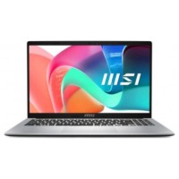 MSI PORTATIL MODERN 15 F1MG-600ES. 15.6" FHD (1920*1080), 60HZ IPS. INTEL CORE 5 PROCESSOR 120U. INTEL GRAPHICS. DDR IV 8GB*2. 512GB NVME SSD. PLATINUM GRIS. W11 HOME