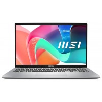 MSI Modern 15 F1MG-255XES Intel Core 7 150U Portátil 39,6 cm (15.6") Full HD 16 GB DDR4-SDRAM 1 TB SSD Wi-Fi 6E (802.11ax) FreeDOS Plata