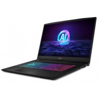 MSI PORTATIL KATANA A17 AI B8VF-875XES. 17.3" FHD (1920X1080) IPS 144HZ. RYZEN 7 8845HS. RTX 4060 GDDR6 8GB. DDR5 16GBX2. 1TB SSD. FREE DOS. NEGRO