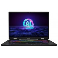 MSI PORTATIL PULSE 17 AI C1VGKG-041XES. 17" QHD+(2560X1600) IPS 240HZ. INTEL CORE ULTRA 7 PROCESSOR 155H. RTX 4070 GDDR6 8GB. DDR5 8GBX2. 1TB SSD. FREE DOS. NEGRO