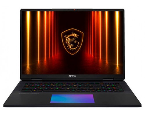 MSI PORTATIL TITAN 18 HX AI A2XWJG-466ES. 18" 16:10 UHD+ (3840X2400) 120HZ, IPS. INTEL CORE ULTRA 9 285HX. NVIDIA GEFORCE RTX 5090. GDDR7 24GB. DDR5 6400MHZ 32GB*2. 2TB SSD. W11 HOME.