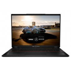 MSI PORTATIL STEALTH 18 MERCEDESAMG A1VHG-081ES. 18" IPS-LEVEL UHD+ (3840X2400) 120HZ. ULTRA 9 PROCESSOR 185H. NVIDIA GEFORCE RTX 4080, GDDR6 12GB. DDR5 16GB*2. WIN 11 HOME ADV. BLACK