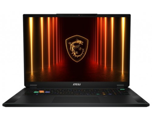 MSI PORTATIL STEALTH 18 HX AI A2XWIG-040XES. 18" 16:10 QHD+ (2560X1600), 240HZ, IPS. INTEL CORE ULTRA 9 275HX. NVIDIA GEFORCE RTX 5080 , GDDR7 16GB. DDR5 16GB*2. 2TB NVME PCIE SSD. SIN S.O.NEGRO
