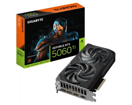 TARJETA GRAFICA GIGABYTE RTX 5060TI 8GB GDDR7