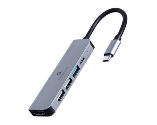 ADAPTADOR MULTIPUERTO USB TIPO C 5 EN 1 HUB HDMI PD