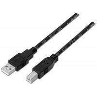 CABLE AISENS USB 2.0 IMPRESORA TIPO A M-B M NEGRO 4.5M