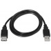 CABLE USB AISENS USB2.0 A/M - A/H 1.0M NEGRO