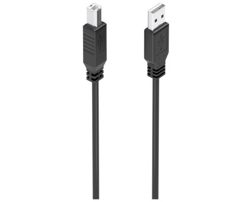 CABLE USB 2.0 AISENS CON AMPLIFICADOR TIPO A/M-B/M, NEGRO, 10M