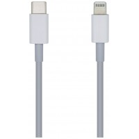 Aisens Cable Lightning-M a USB-C 2.0-M blanco 2.0m
