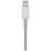 Aisens Cable Lightning-M a USB-C 2.0-M blanco 2.0m