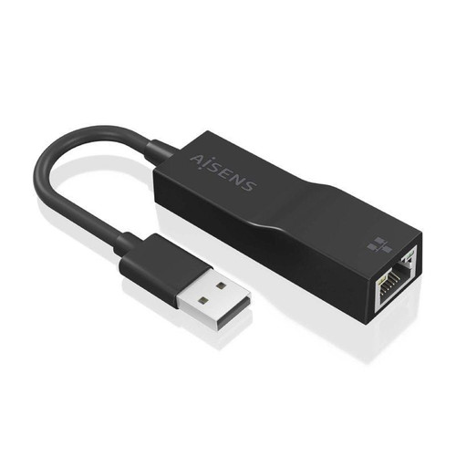 CONVERSOR USB 3.0 A ETHERNET GIGABIT NEGRO 15CM AISENS
