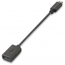 CABLE AISENS USB 2.0 3A TIPO USB-C M-A H NEGRO 15CM
