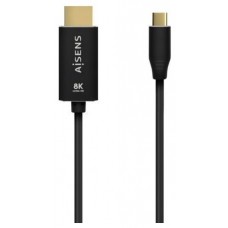 CABLE CONVERSOR AISENS ALUMINIO USB-C A HDMI 2.1 8K60HZ 2.0M