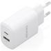 CARGADOR GaN 30W 1xUSB-C PD3.0 QC4.0 1xUSB-A QC3.0
