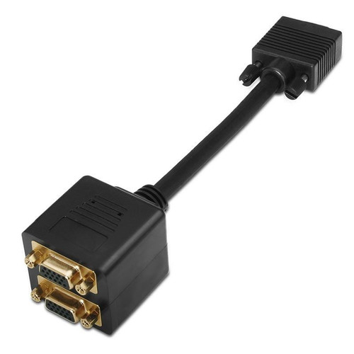 CABLE BIFURCADOR SVGA(3C+9) HDB15M-2XHDB15H ORO 20 CM-CN1 CABLE BIFURCADOR SVGA(3C+9) HDB15M-2XHDB15H ORO 20 CM