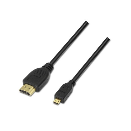 CABLE MICRO HDMI ALTA VELOCIDAD HEC AM-DM NEGRO 1.8M-CN1 CABLE MICRO HDMI ALTA VELOCIDAD HEC AM-DM NEGRO 1.8M