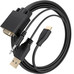AISENS Cable Conversor HDMI a SVGA+Audio, HDMI A/M-SVGA/M+Jack 3.5/M+USB-A/M, Negro, 1.5m-DI2 AISENS Cable Conversor HDMI a SVGA+Audio, HDMI A/M-SVGA/M+Jack 3.5/M+USB-A/M, Negro, 1.5m