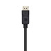 CABLE AISENS DISPLAYPORT V1.2 4K60HZ DP/M-DP/M NEGRO 10M-DI6 CABLE AISENS DISPLAYPORT V1.2 4K60HZ DP/M-DP/M NEGRO 10M