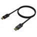 AISENS - CABLE DISPLAYPORT V1.2 4K@60HZ, DP/M-DP/M, NEGRO, 0.5M