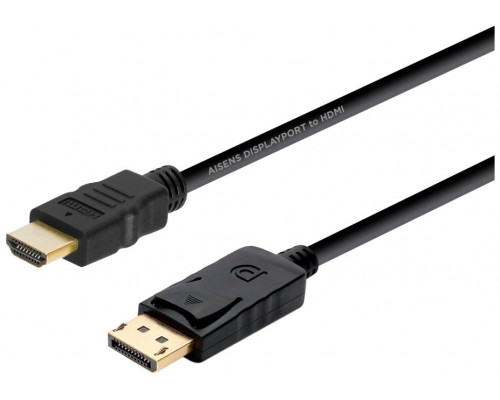 Aisens Cable Conversor DISPLAYPORT/M-HDMI/M, 2.0m